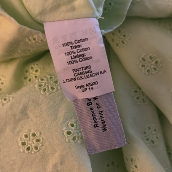 J crew half button shirt dress - Picture 4 of 5